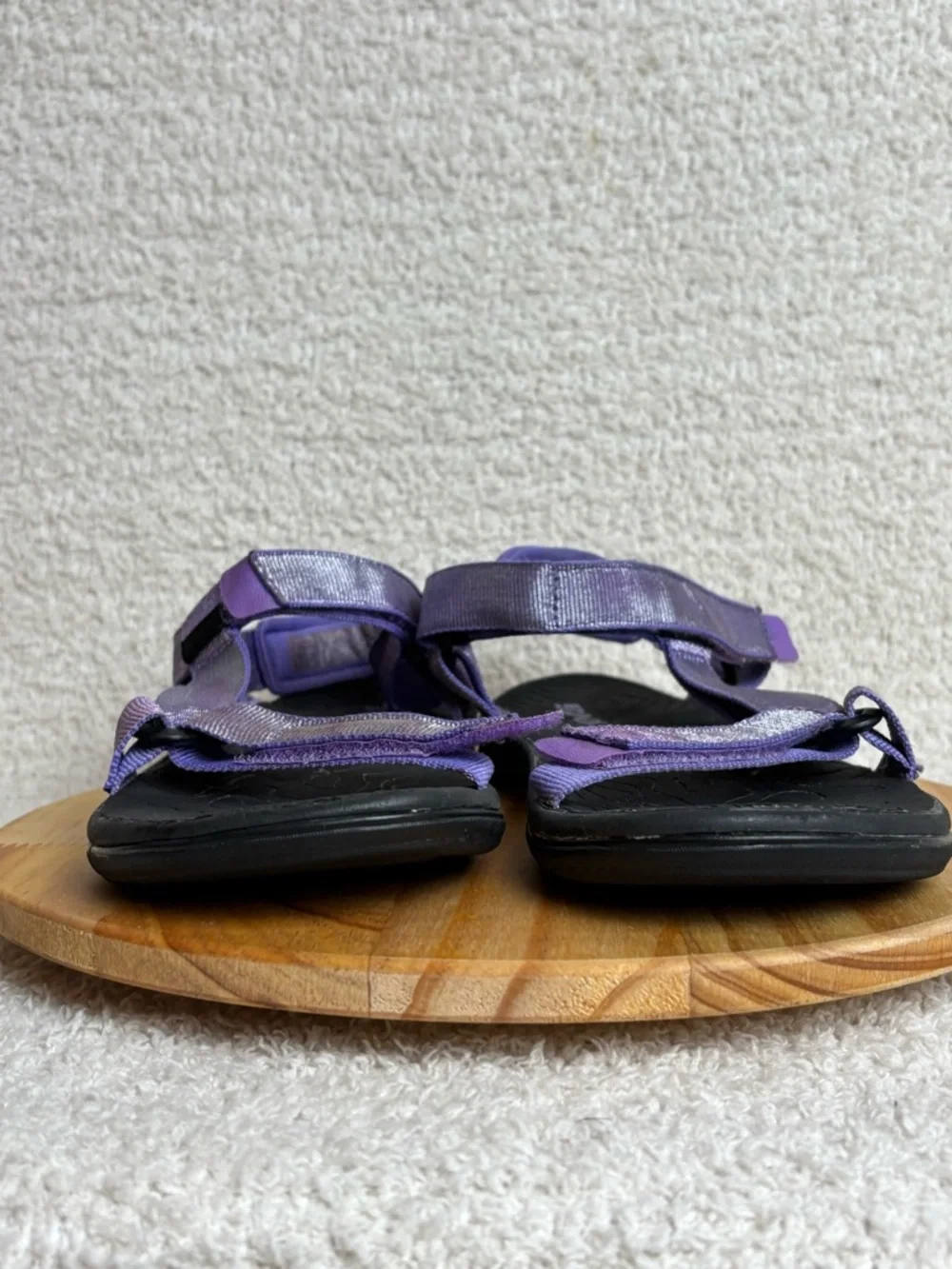 Teva Sandals Womens 7 Purple Black Hurricane 3 Strappy Open Toe Sport Shoe